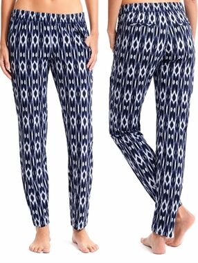 ATHLETA ~ Size 10 ~ Ikat Featherweight REFLECTION ASPIRE Cinched Jogger Pants